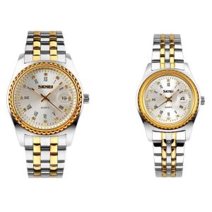 ساعت مچی ست مردانه و زنانه اسکمی مدل SKMEI 9098